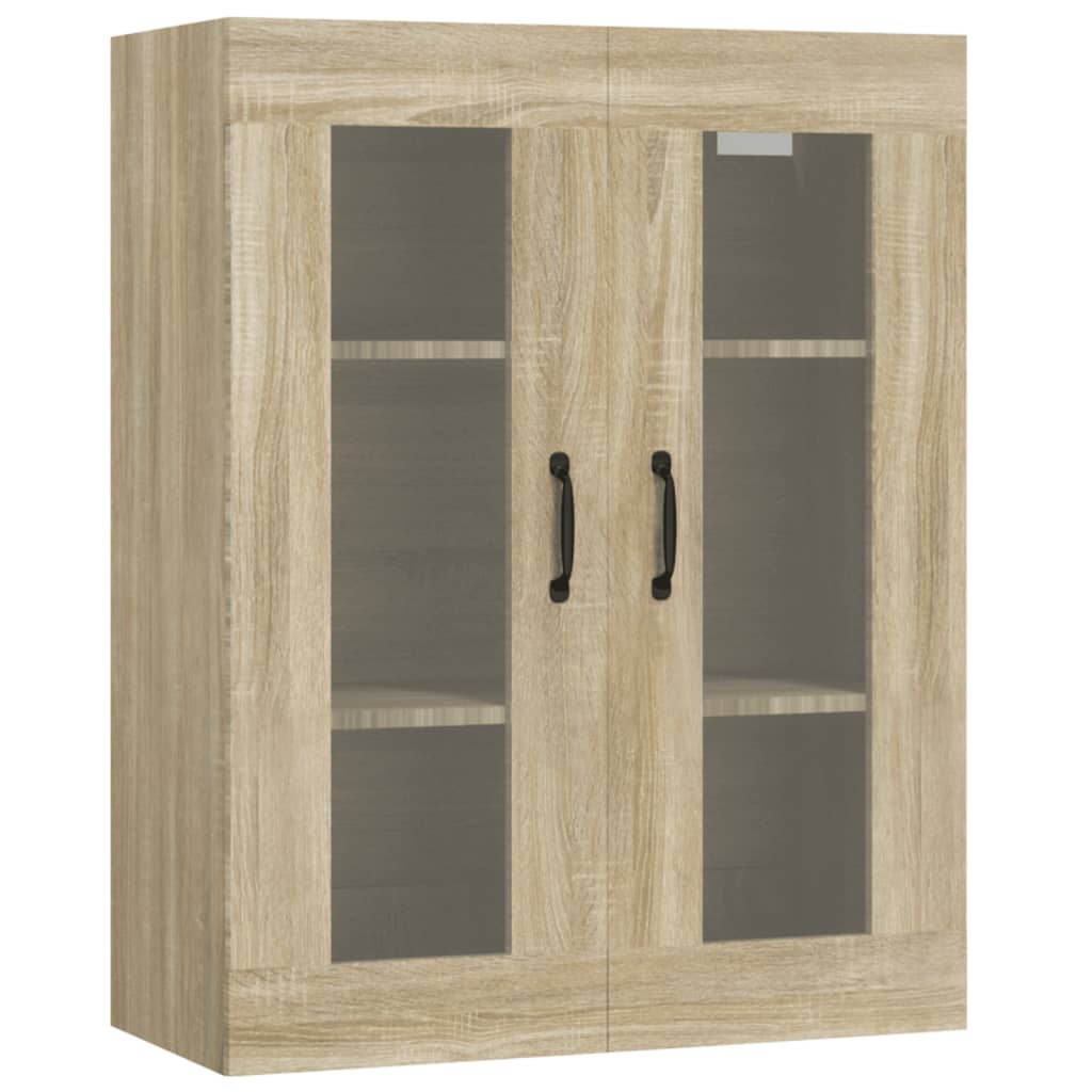 8720287080497_a_en_hd_1 vidaXL Hanging Wall Cabinet Sonoma Oak 69.5x34x90 cm - Image 2