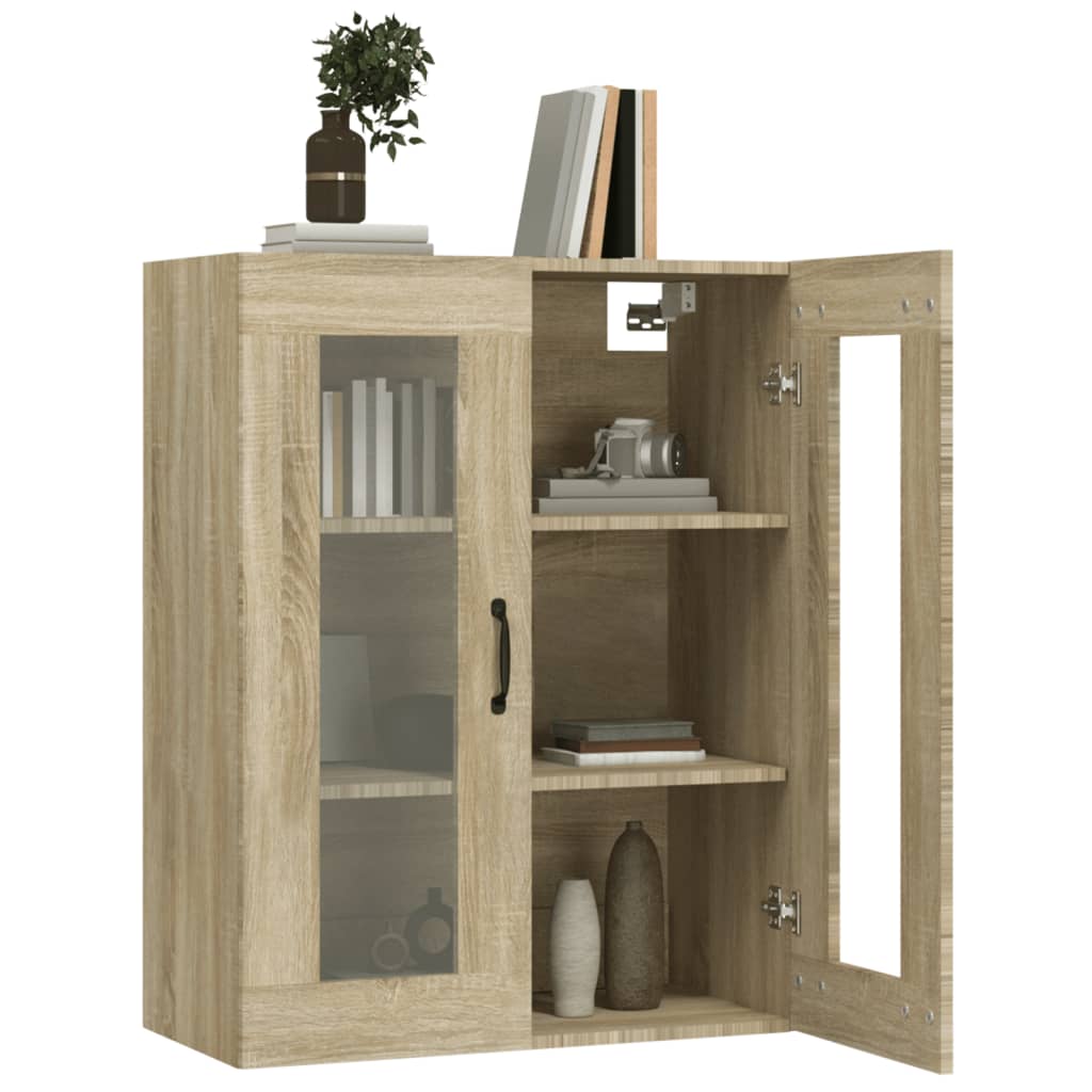 8720287080497_g_en_hd_3 vidaXL Hanging Wall Cabinet Sonoma Oak 69.5x34x90 cm - Image 6