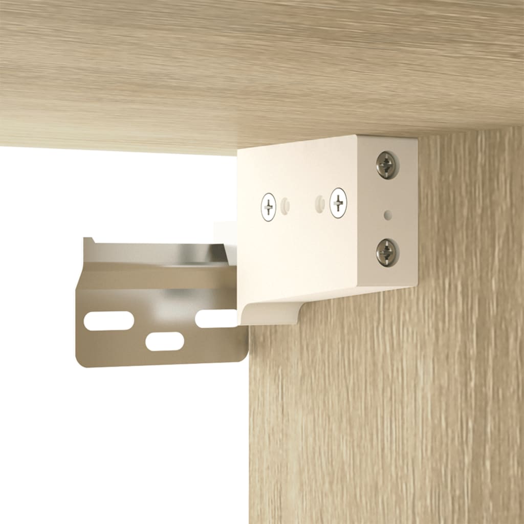 8720287080497_g_en_hd_6 vidaXL Hanging Wall Cabinet Sonoma Oak 69.5x34x90 cm - Image 9
