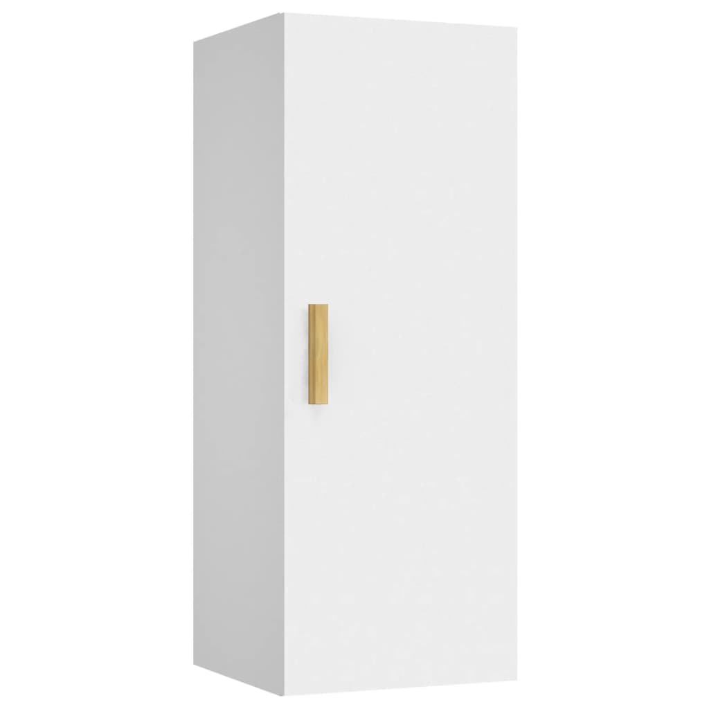 8720287081272_a_en_hd_1 vidaXL Wall Cabinet White 34.5x34x90 cm Engineered Wood - Image 2