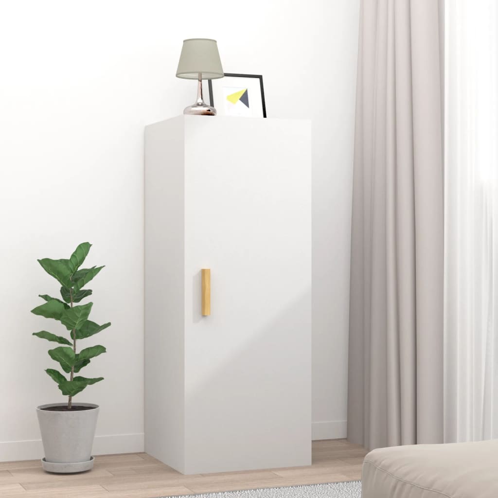 8720287081272_g_en_hd_2 vidaXL Wall Cabinet White 34.5x34x90 cm Engineered Wood - Image 5