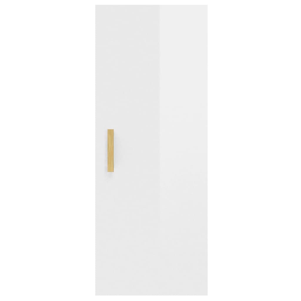 8720287081319_g_en_hd_4 vidaXL Wall Cabinet High Gloss White 34.5x34x90 cm Engineered Wood - Image 7