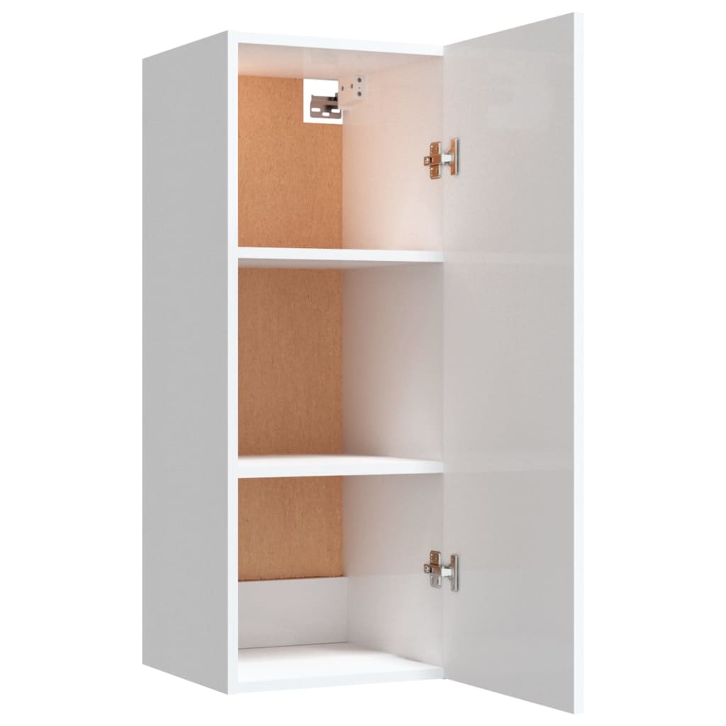 8720287081319_g_en_hd_5 vidaXL Wall Cabinet High Gloss White 34.5x34x90 cm Engineered Wood - Image 8