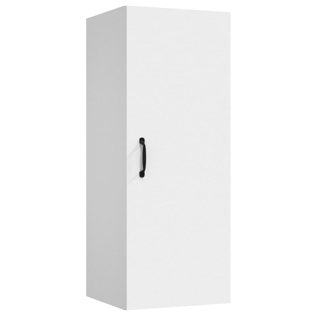 8720287081326_a_en_hd_1 vidaXL Hanging Wall Cabinet White 34.5x34x90 cm Engineered Wood - Image 2
