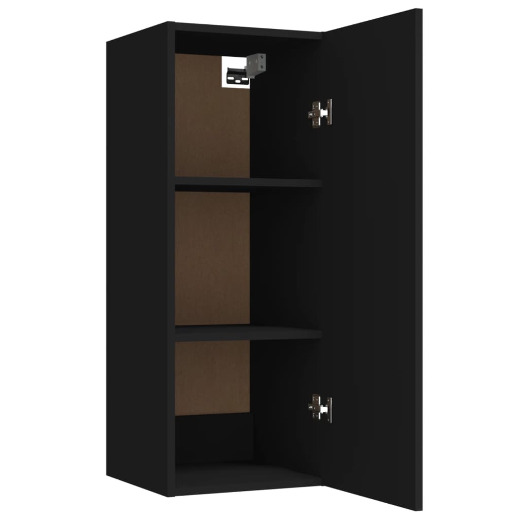 8720287081333_g_en_hd_5 vidaXL Hanging Wall Cabinet Black 34.5x34x90 cm Engineered Wood - Image 7