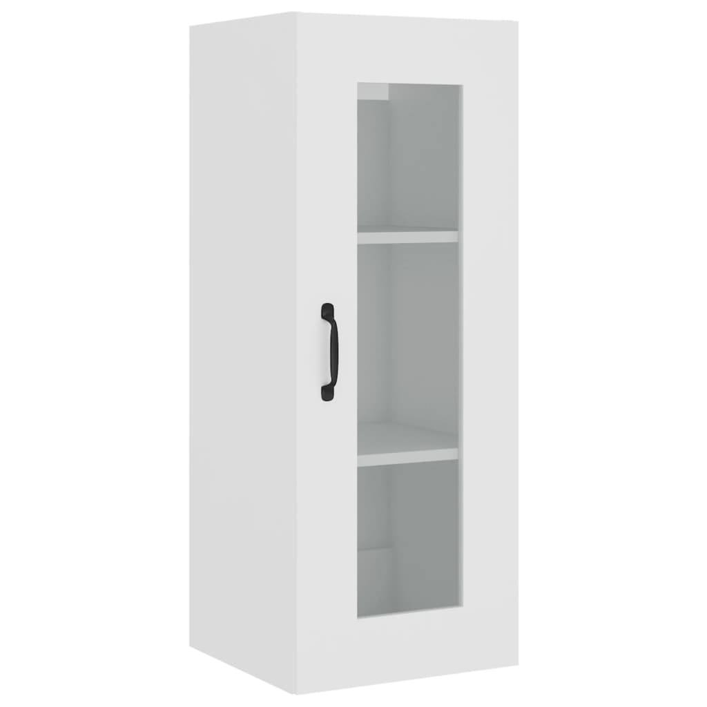 8720287081425_a_en_hd_1 vidaXL Hanging Wall Cabinet White 34.5x34x90 cm - Image 2