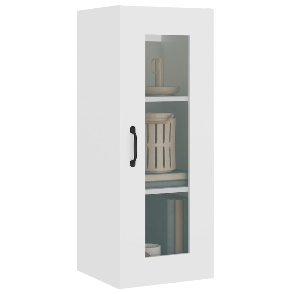 8720287081425_g_en_hd_3 vidaXL Hanging Wall Cabinet White 34.5x34x90 cm - Image 6