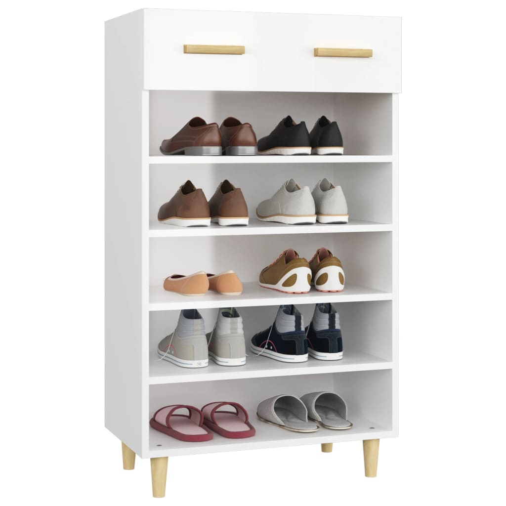 8720287082965_g_en_hd_2 vidaXL Shoe Cabinet High Gloss White 60x35x105 cm Engineered Wood - Image 5
