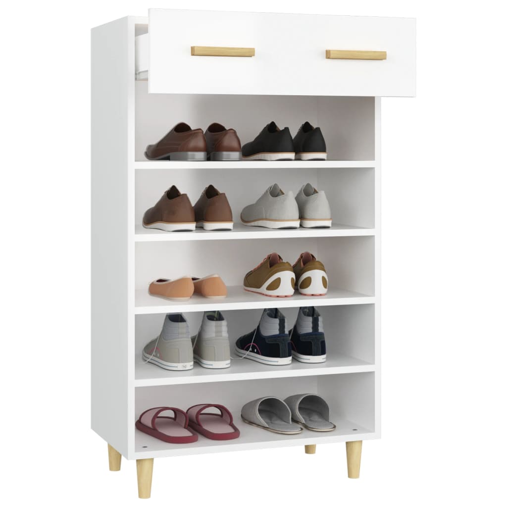 8720287082965_g_en_hd_3 vidaXL Shoe Cabinet High Gloss White 60x35x105 cm Engineered Wood - Image 6