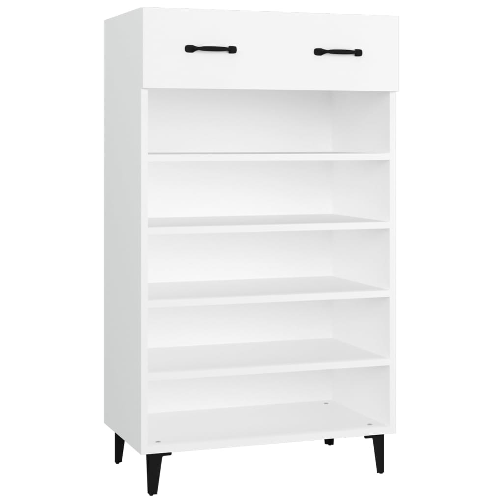 8720287082972_a_en_hd_1 vidaXL Shoe Cabinet White 60x35x105 cm Engineered Wood - Image 2
