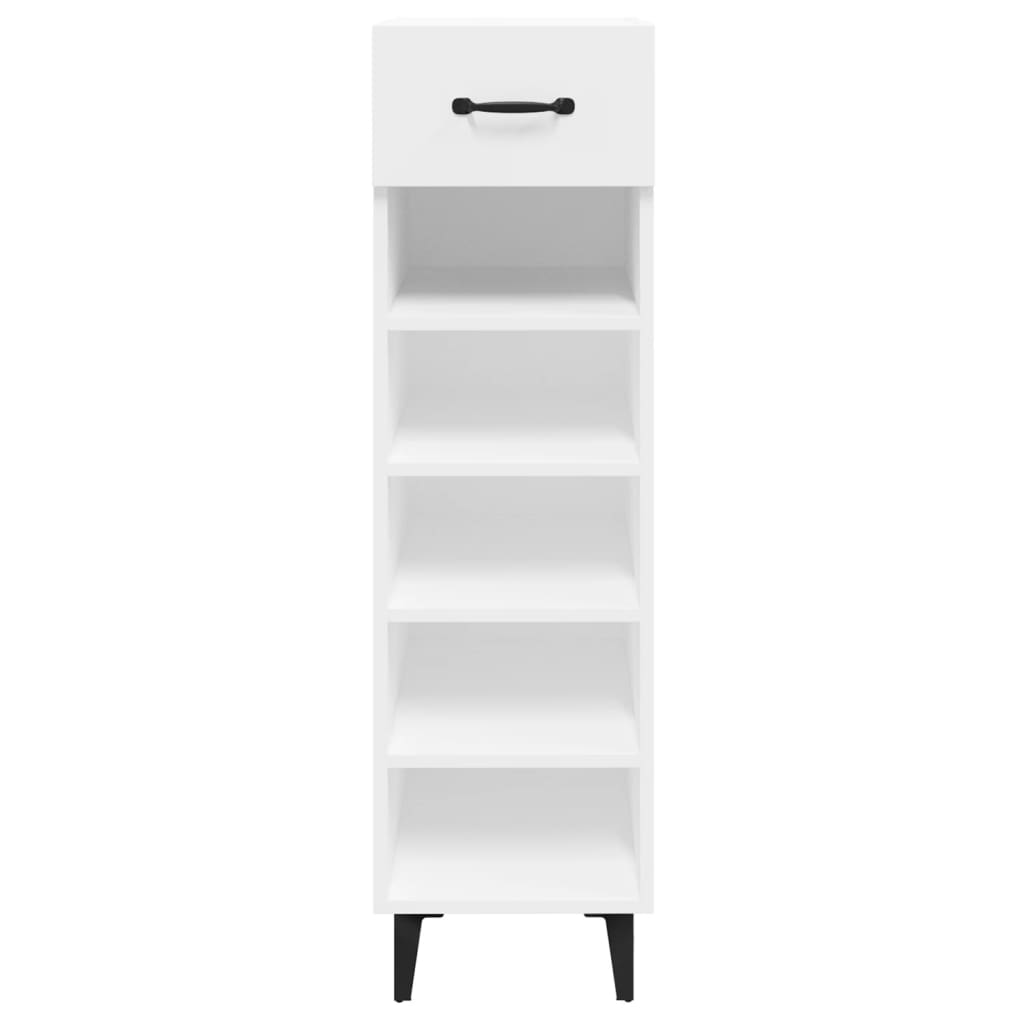 8720287083078_g_en_hd_2 vidaXL Shoe Cabinet White 30x35x105 cm Engineered Wood - Image 5