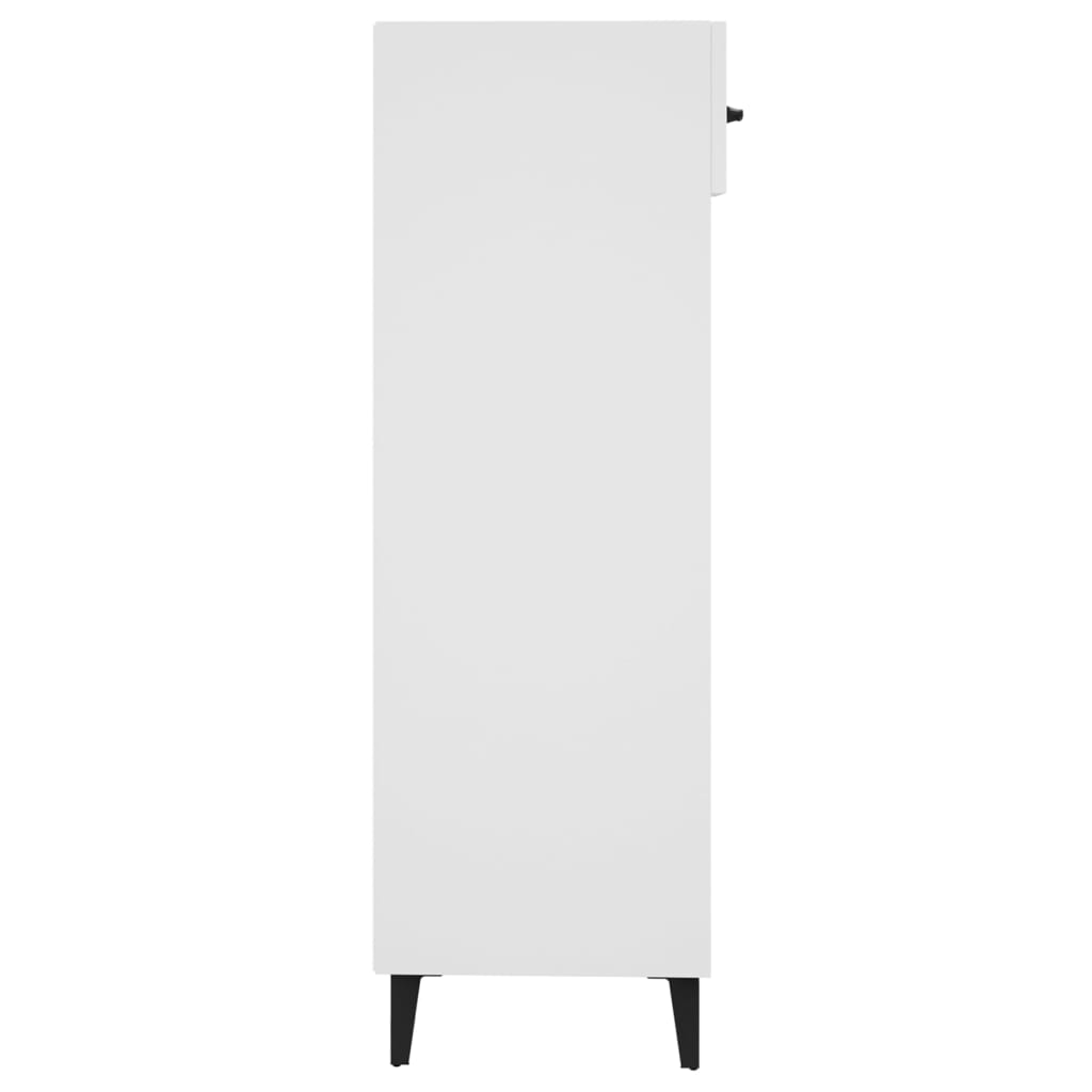 8720287083115_g_en_hd_6 vidaXL Shoe Cabinet High Gloss White 30x35x105 cm Engineered Wood - Image 9