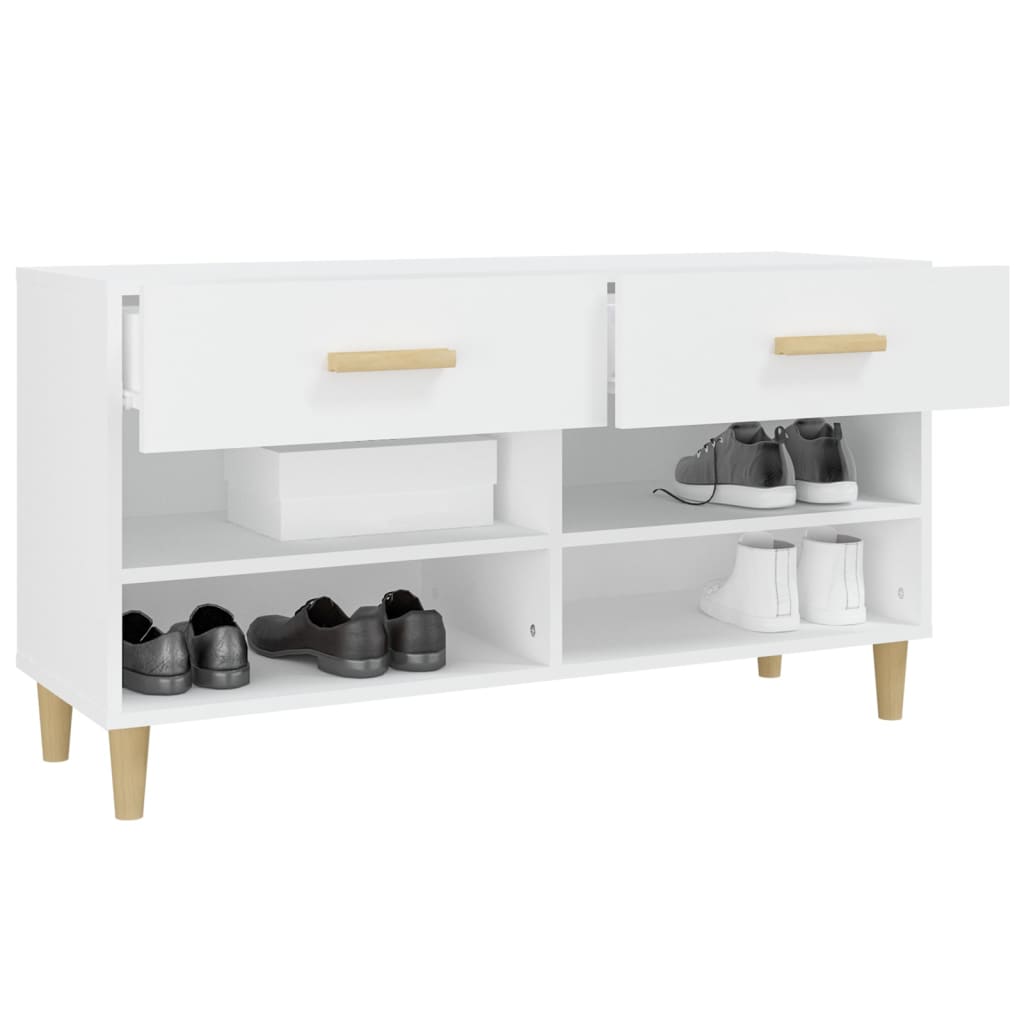 8720287083122_g_en_hd_3 vidaXL Shoe Cabinet White 102x35x55 cm Engineered Wood - Image 5