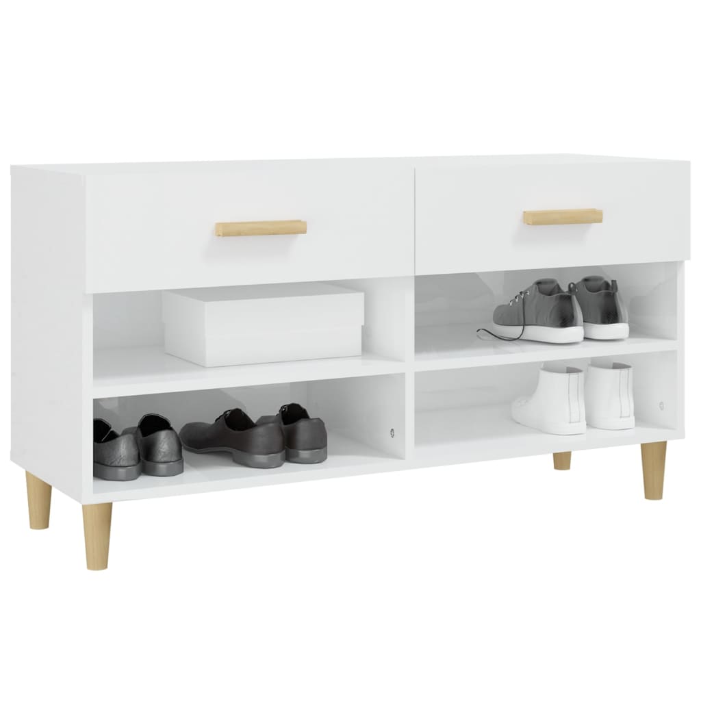 8720287083160_g_en_hd_2 vidaXL Shoe Cabinet High Gloss White 102x35x55 cm Engineered Wood - Image 4