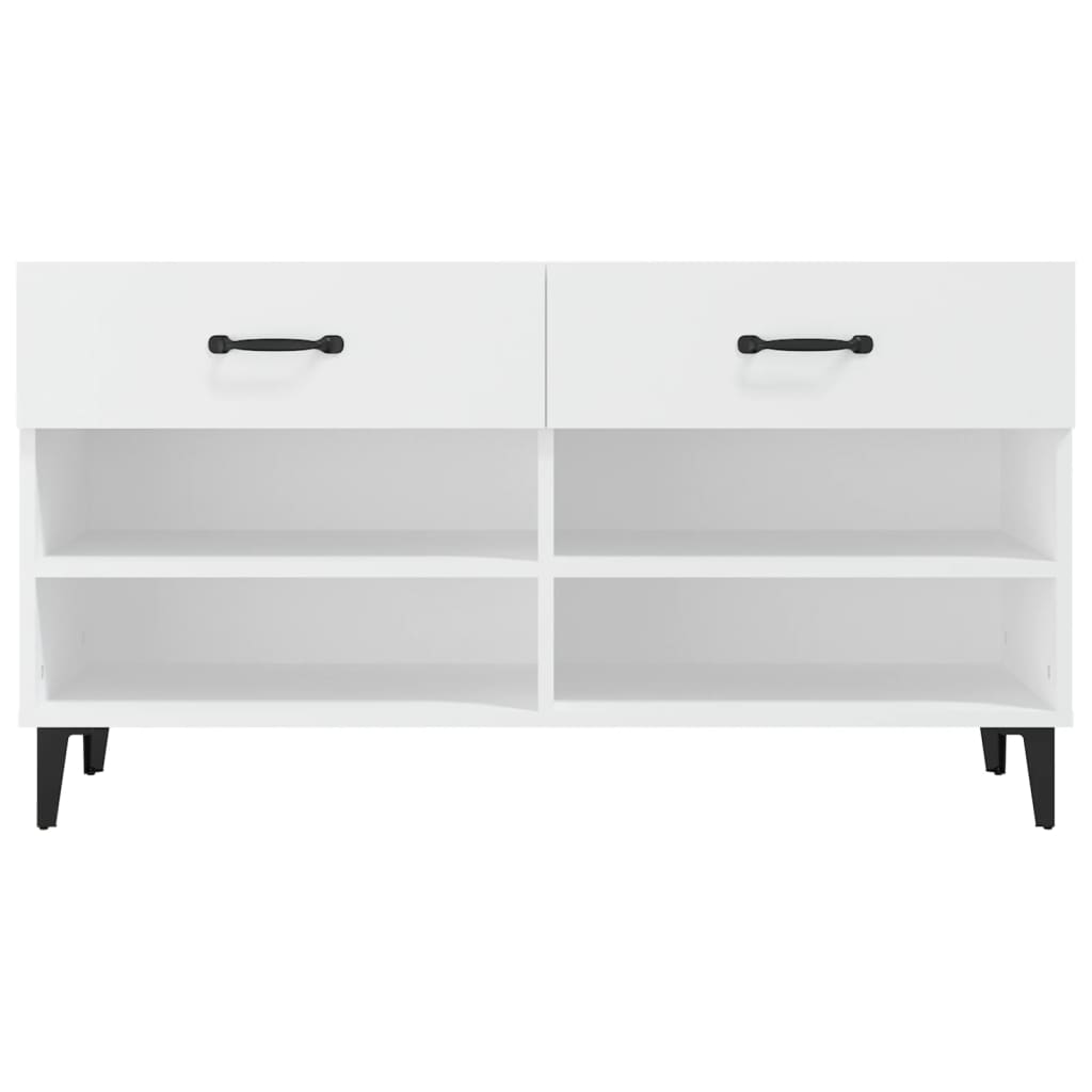 8720287083177_g_en_hd_4 vidaXL Shoe Cabinet White 102x35x55 cm Engineered Wood - Image 6