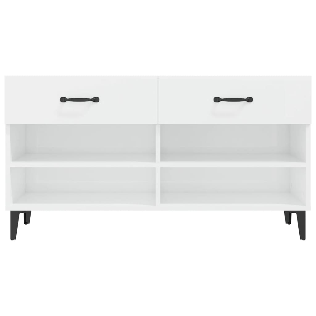 8720287083214_g_en_hd_4 vidaXL Shoe Cabinet High Gloss White 102x35x55 cm Engineered Wood - Image 6