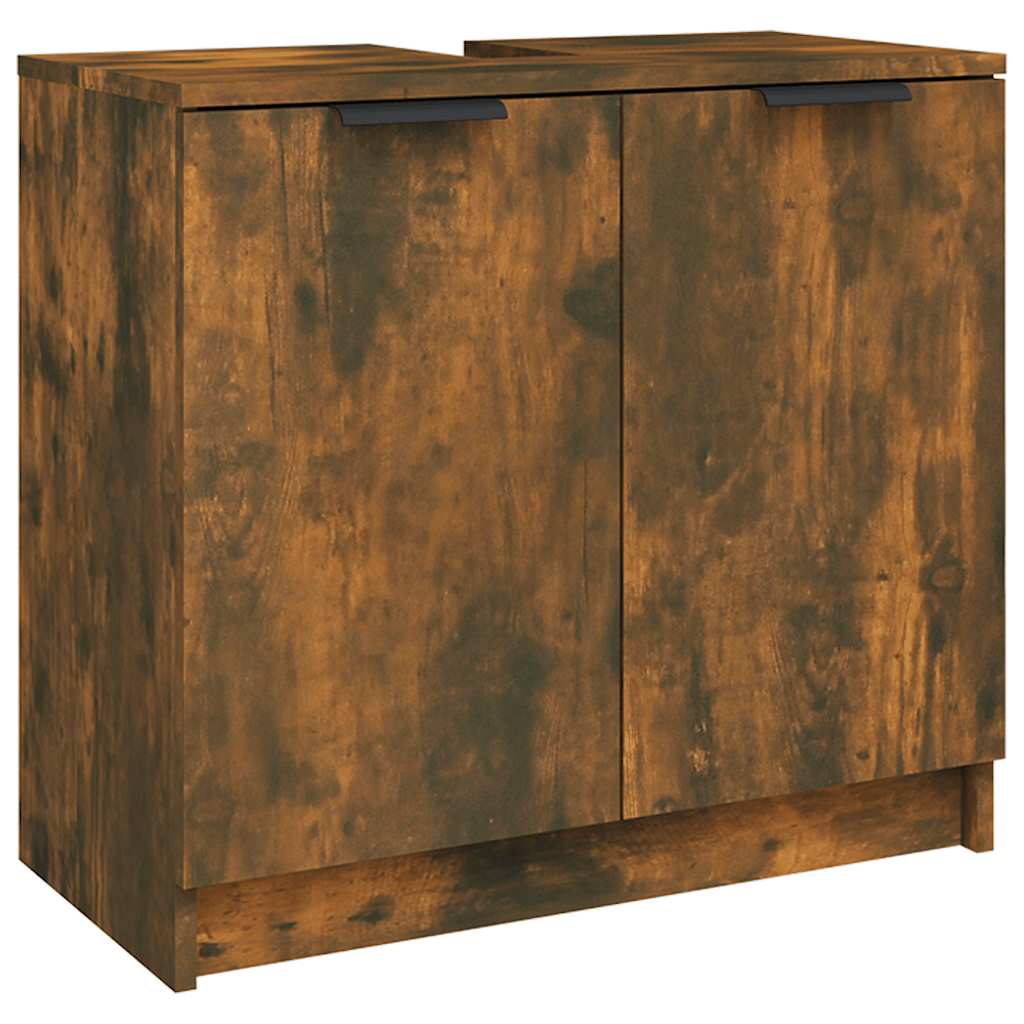 8720287084310_a_en_hd_1 vidaXL Bathroom Cabinet Smoked Oak 64.5x33.5x59 cm Engineered Wood - Image 2