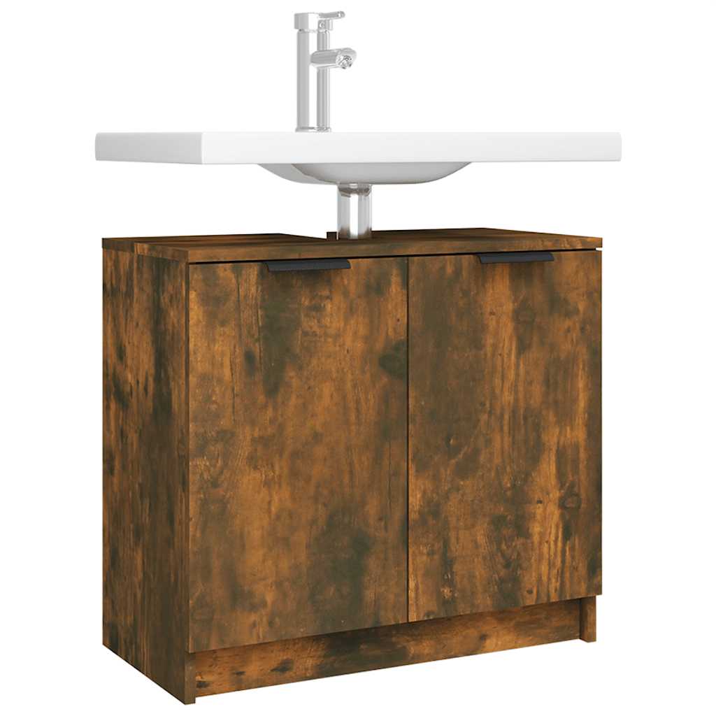 8720287084310_g_en_hd_3 vidaXL Bathroom Cabinet Smoked Oak 64.5x33.5x59 cm Engineered Wood - Image 5
