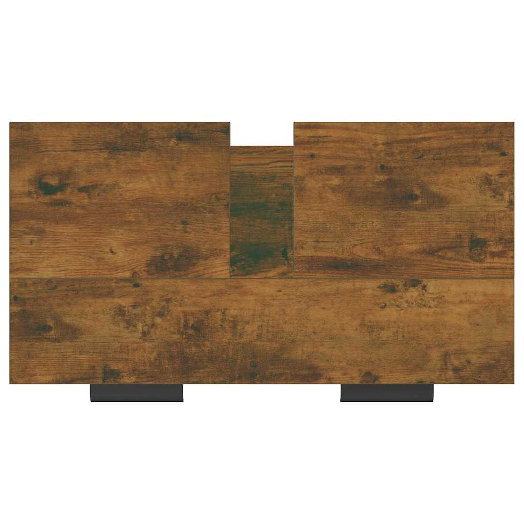 8720287084310_g_en_hd_8 vidaXL Bathroom Cabinet Smoked Oak 64.5x33.5x59 cm Engineered Wood - Image 10