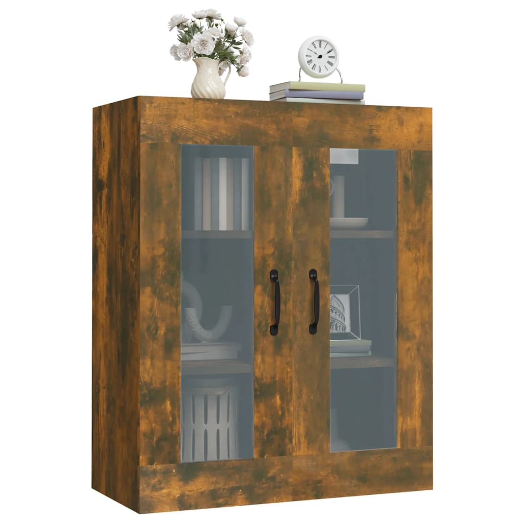 8720287085157_g_en_hd_4 vidaXL Hanging Wall Cabinet Smoked Oak 69.5x34x90 cm - Image 6