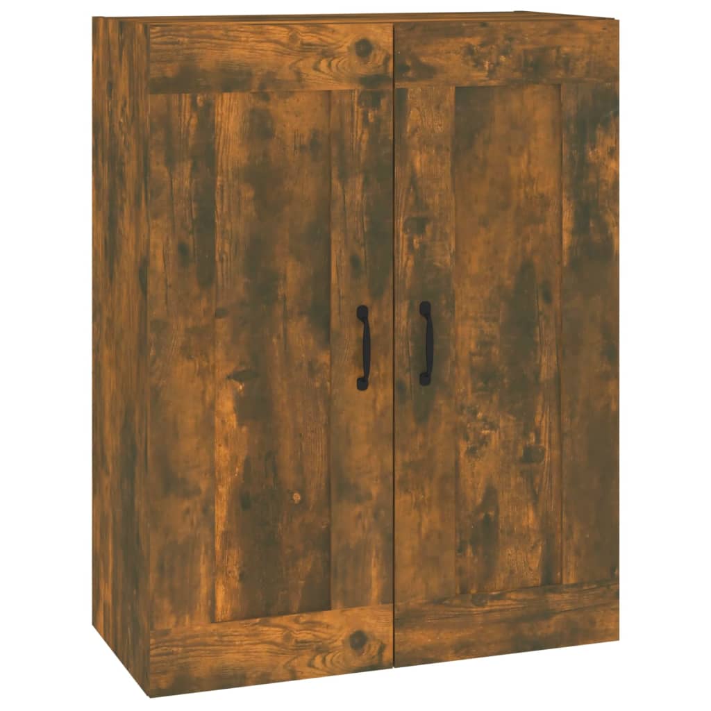 8720287085218_a_en_hd_1 vidaXL Hanging Wall Cabinet Smoked Oak 69.5x32.5x90 cm - Image 2