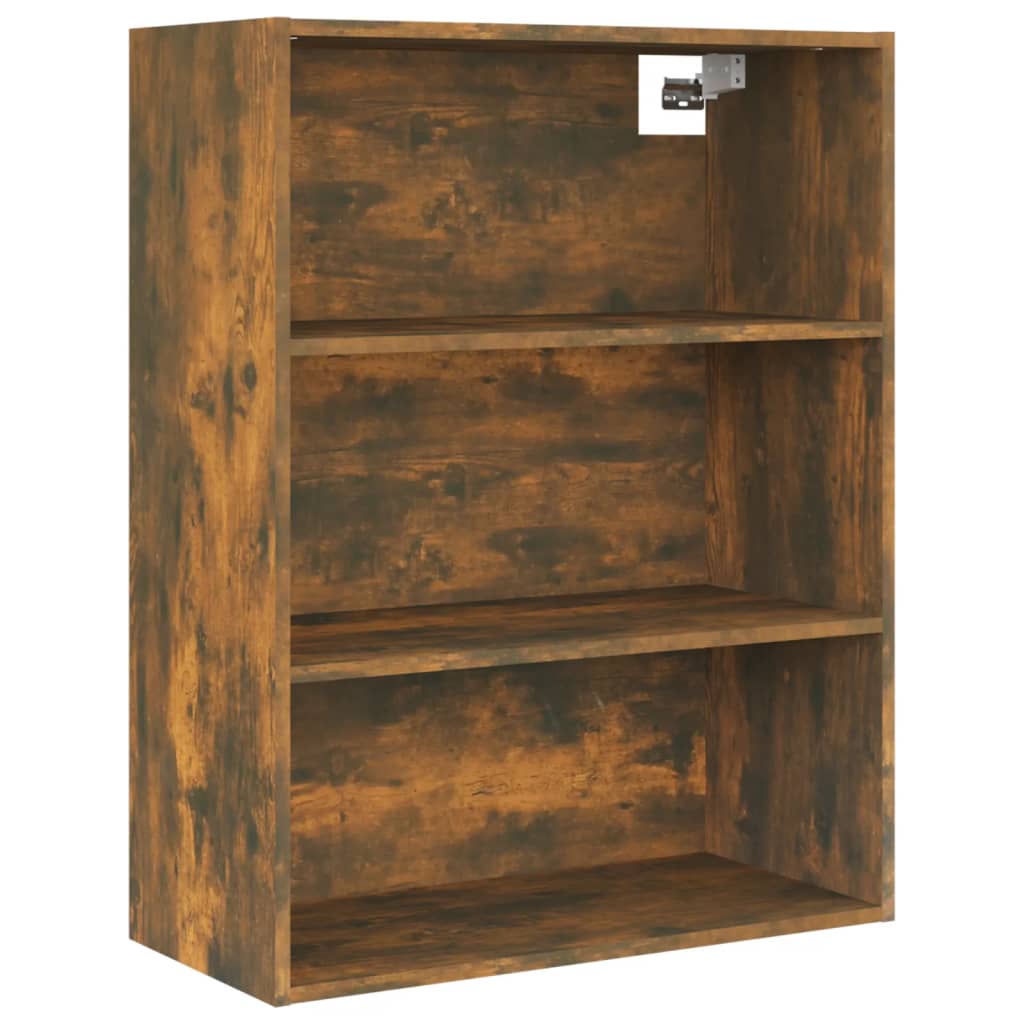 8720287085249_a_en_hd_1 vidaXL Hanging Wall Cabinet Smoked Oak 69.5x32.5x90 cm - Image 2