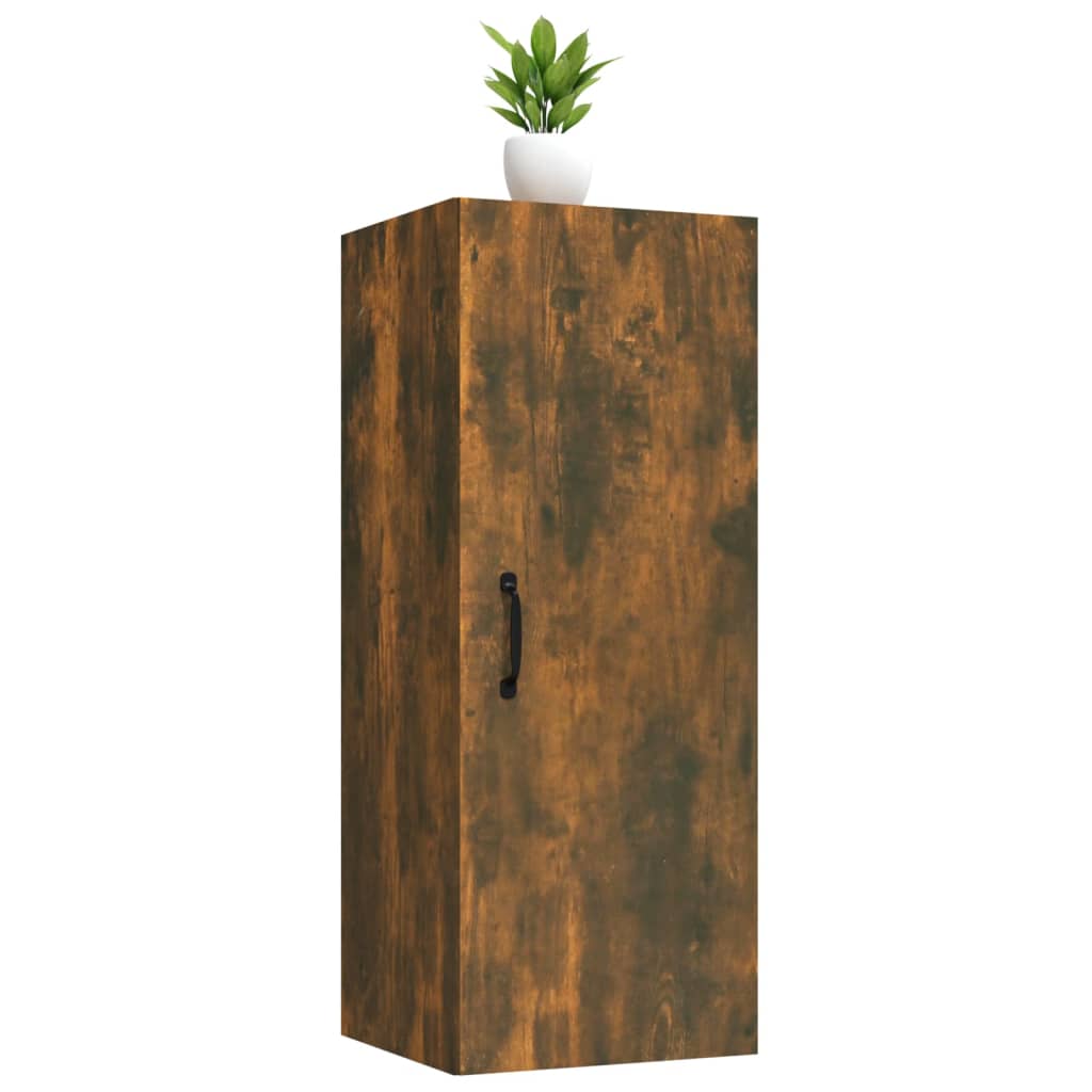 8720287085669_g_en_hd_2 vidaXL Hanging Wall Cabinet Smoked Oak 34.5x34x90 cm Engineered Wood - Image 5
