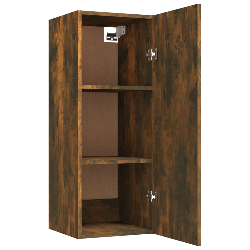 8720287085669_g_en_hd_5 vidaXL Hanging Wall Cabinet Smoked Oak 34.5x34x90 cm Engineered Wood - Image 8