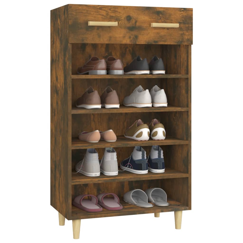 8720287086628_g_en_hd_2 vidaXL Shoe Cabinet Smoked Oak 60x35x105 cm Engineered Wood - Image 5