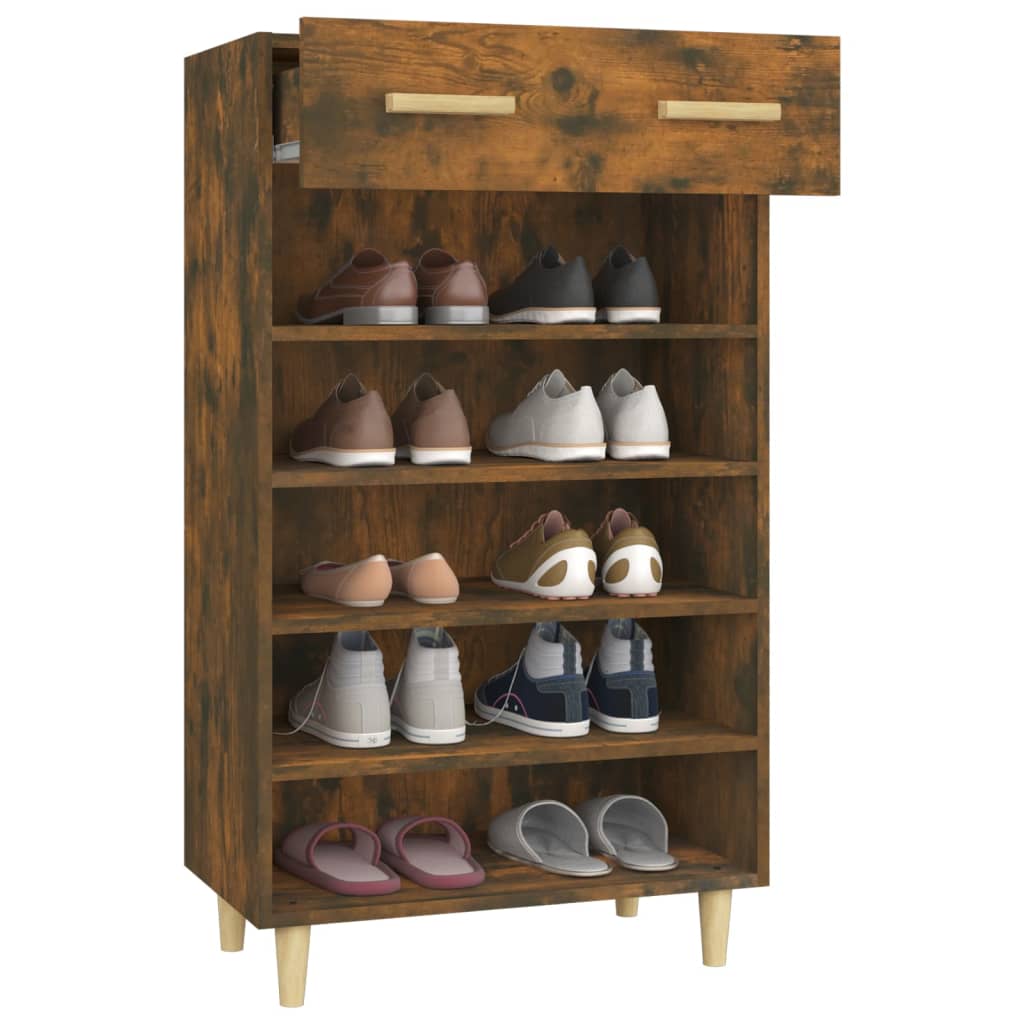 8720287086628_g_en_hd_3 vidaXL Shoe Cabinet Smoked Oak 60x35x105 cm Engineered Wood - Image 6
