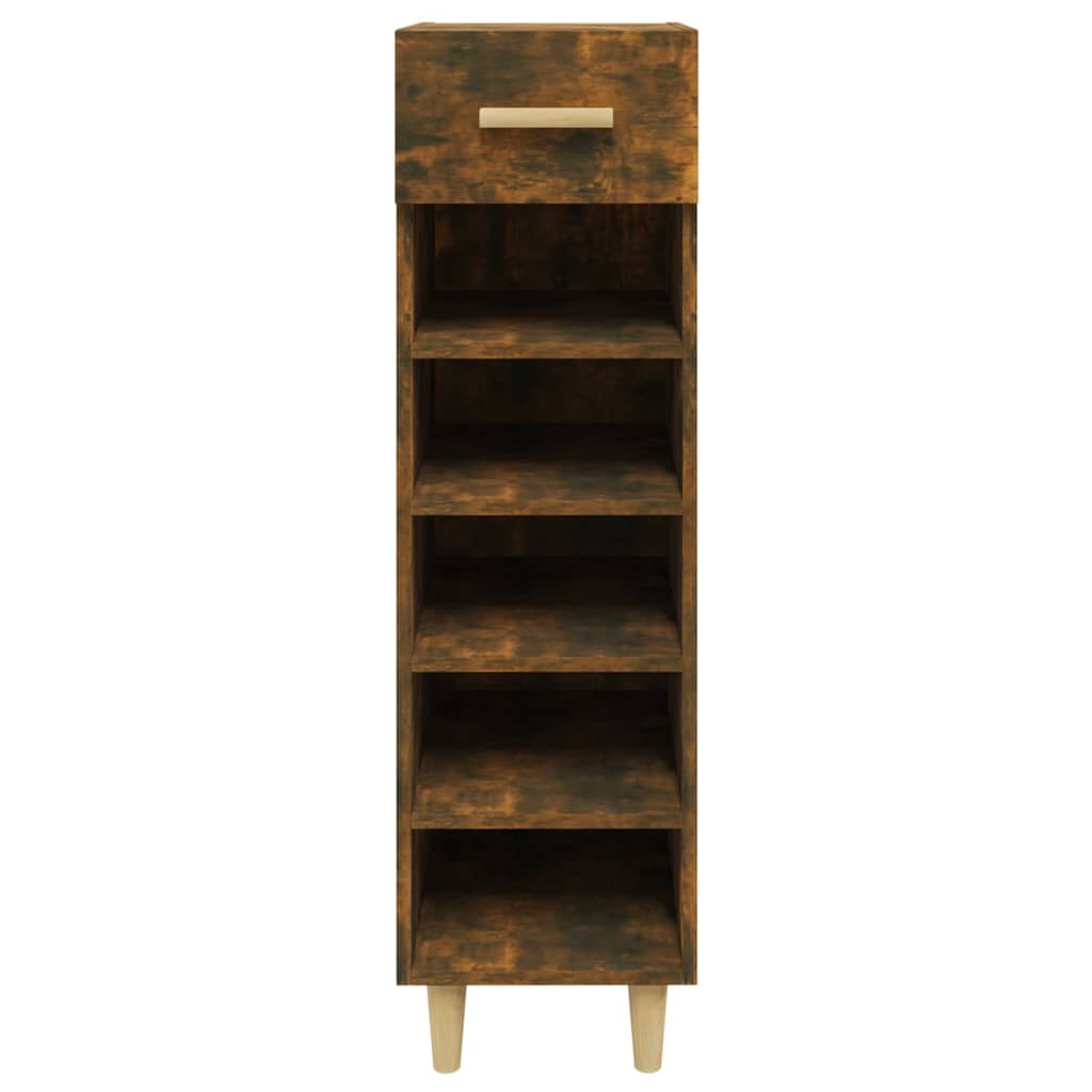 8720287086680_g_en_hd_2 vidaXL Shoe Cabinet Smoked Oak 30x35x105 cm Engineered Wood - Image 5