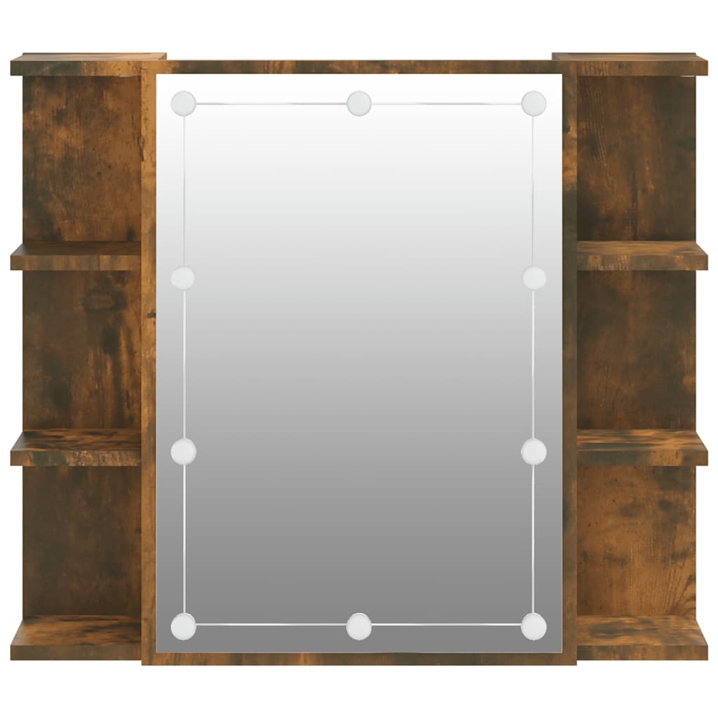 8720287087311_g_en_hd_6 vidaXL Mirror Cabinet with LED Smoked Oak 70x16.5x60 cm - Image 8