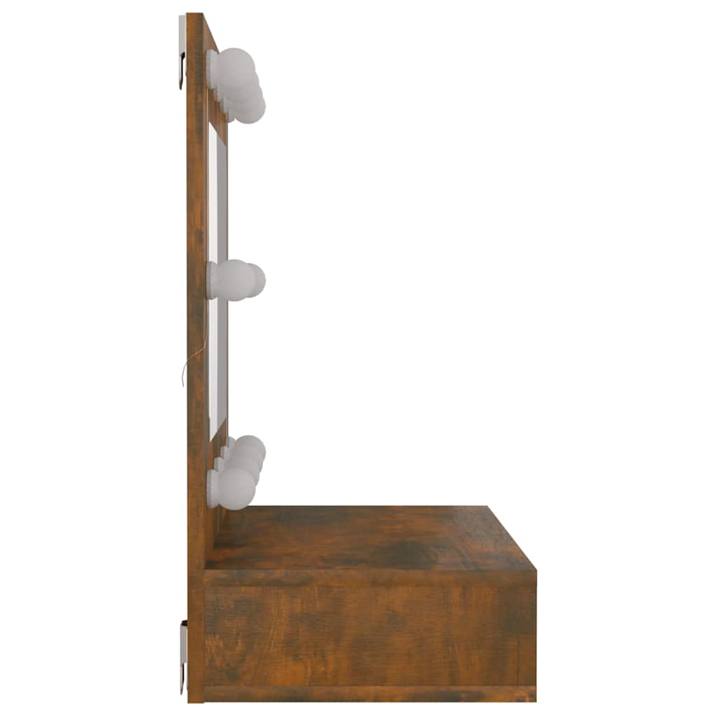 8720287087342_g_en_hd_4 vidaXL Mirror Cabinet with LED Smoked Oak 60x31.5x62 cm - Image 6