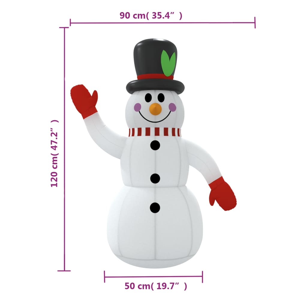 8720287088417_g_en_hd_9 vidaXL Christmas Inflatable Snowman with LEDs 120 cm - Image 11