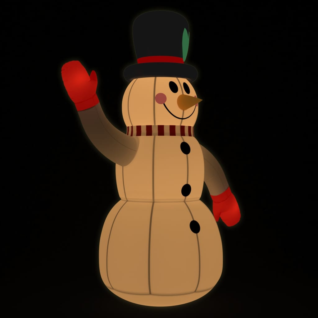 8720287088479_a_en_hd_1 vidaXL Christmas Inflatable Snowman with LEDs 300 cm - Image 2