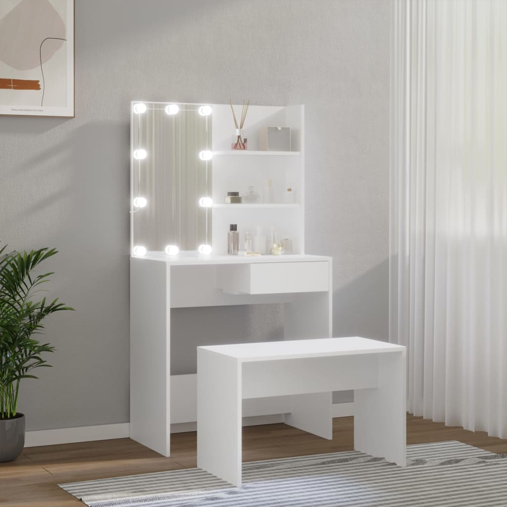 8720287100492_g_en_hd_9 vidaXL Dressing Table Set with LED White Engineered Wood - Image 12