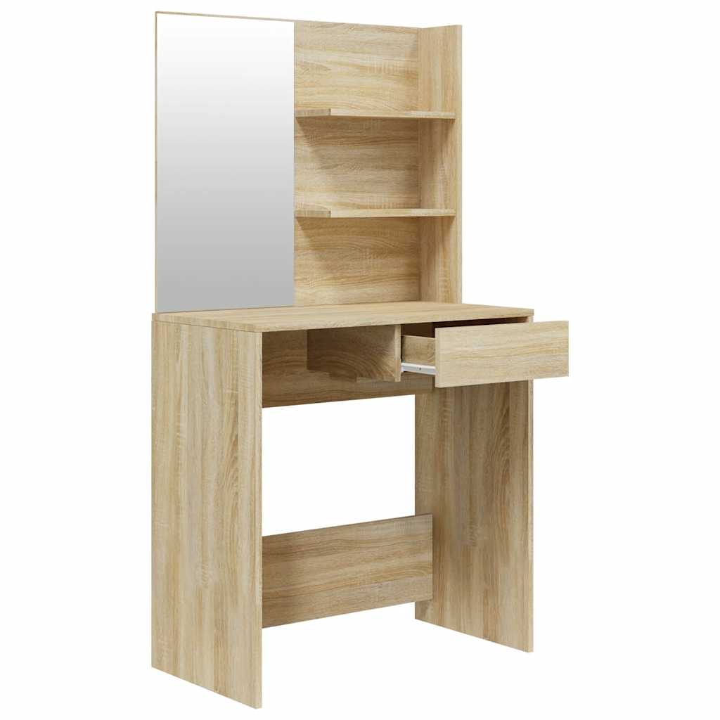 8720287100836_g_en_hd_3 vidaXL Dressing Table Set Sonoma Oak 74.5x40x141 cm - Image 6