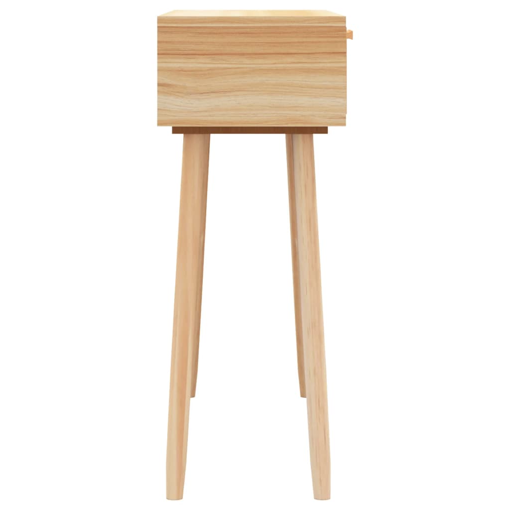 8720287102496_g_en_hd_3 vidaXL Console Table Brown 80x30x75 cm Solid Wood Pine&Natural Rattan - Image 6