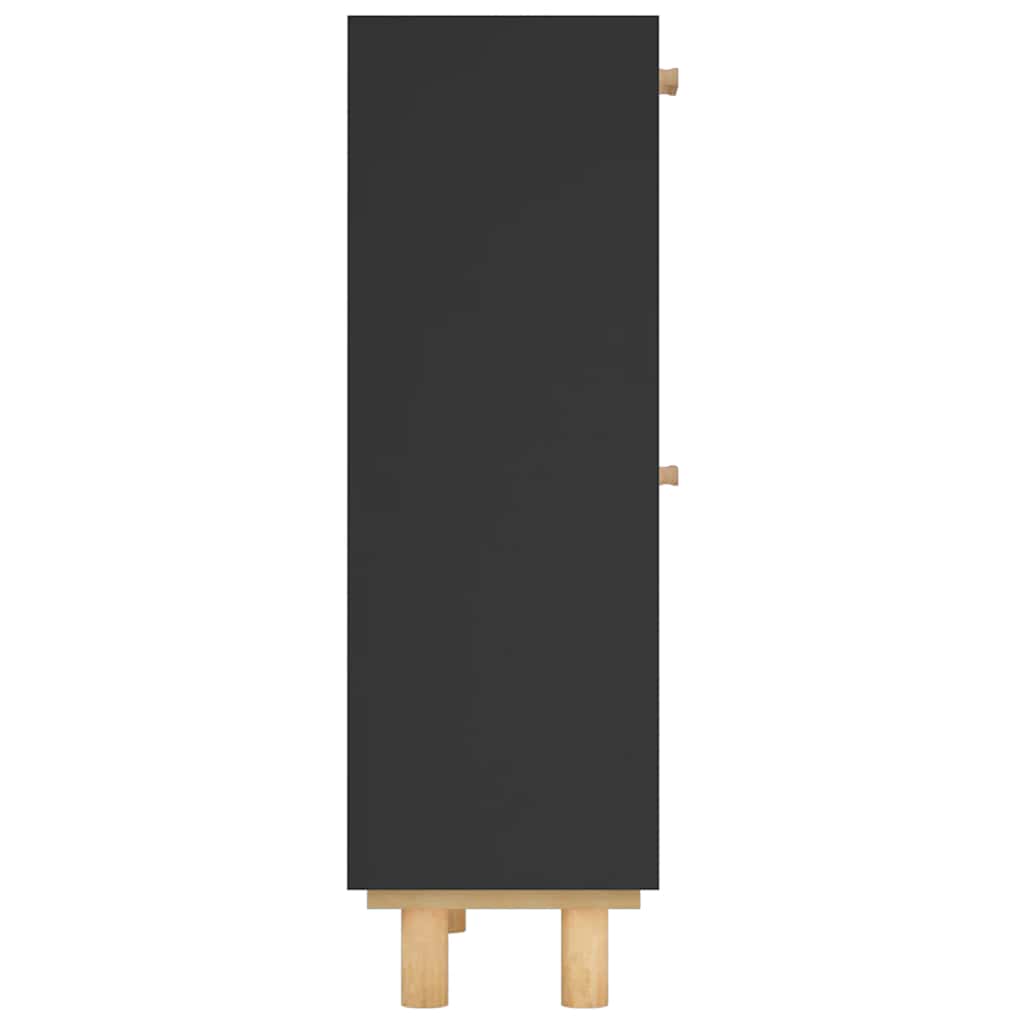 8720287102694_g_en_hd_4 vidaXL Shoe Cabinet Black 52x25x80 cm Engineered Wood and Natural Rattan - Image 7