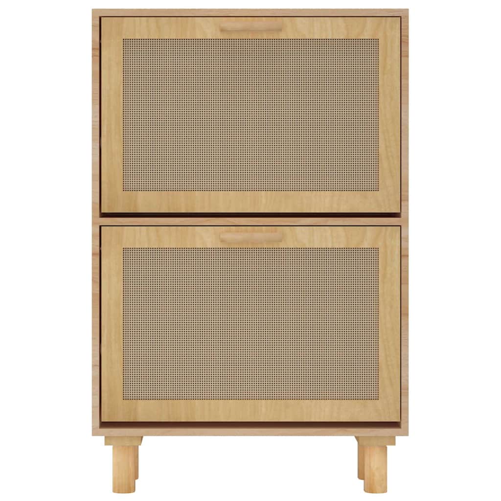 8720287102700_g_en_hd_3 vidaXL Shoe Cabinet Brown 52x25x80 cm Engineered Wood and Natural Rattan - Image 6