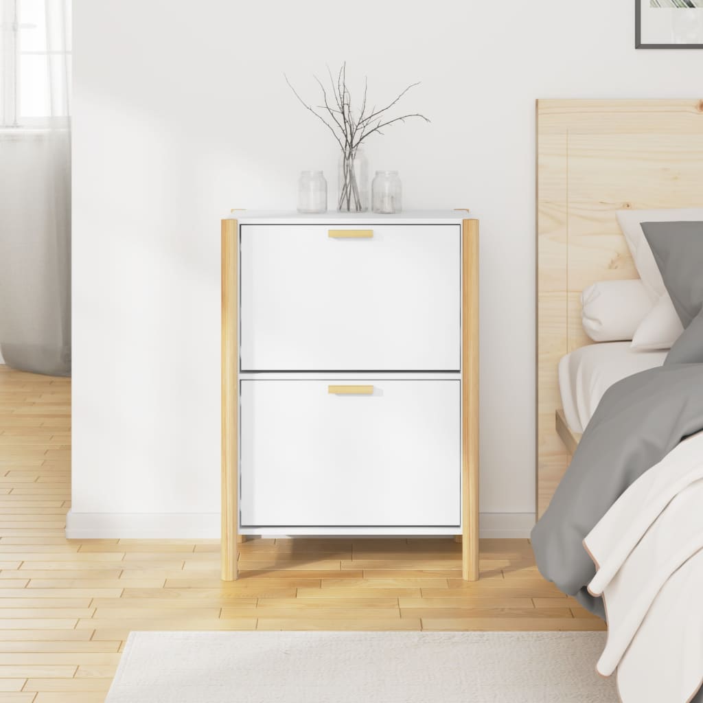 8720287103073_g_en_hd_1 vidaXL Shoe Cabinet White 57.5x33x80 cm Engineered Wood - Image 4