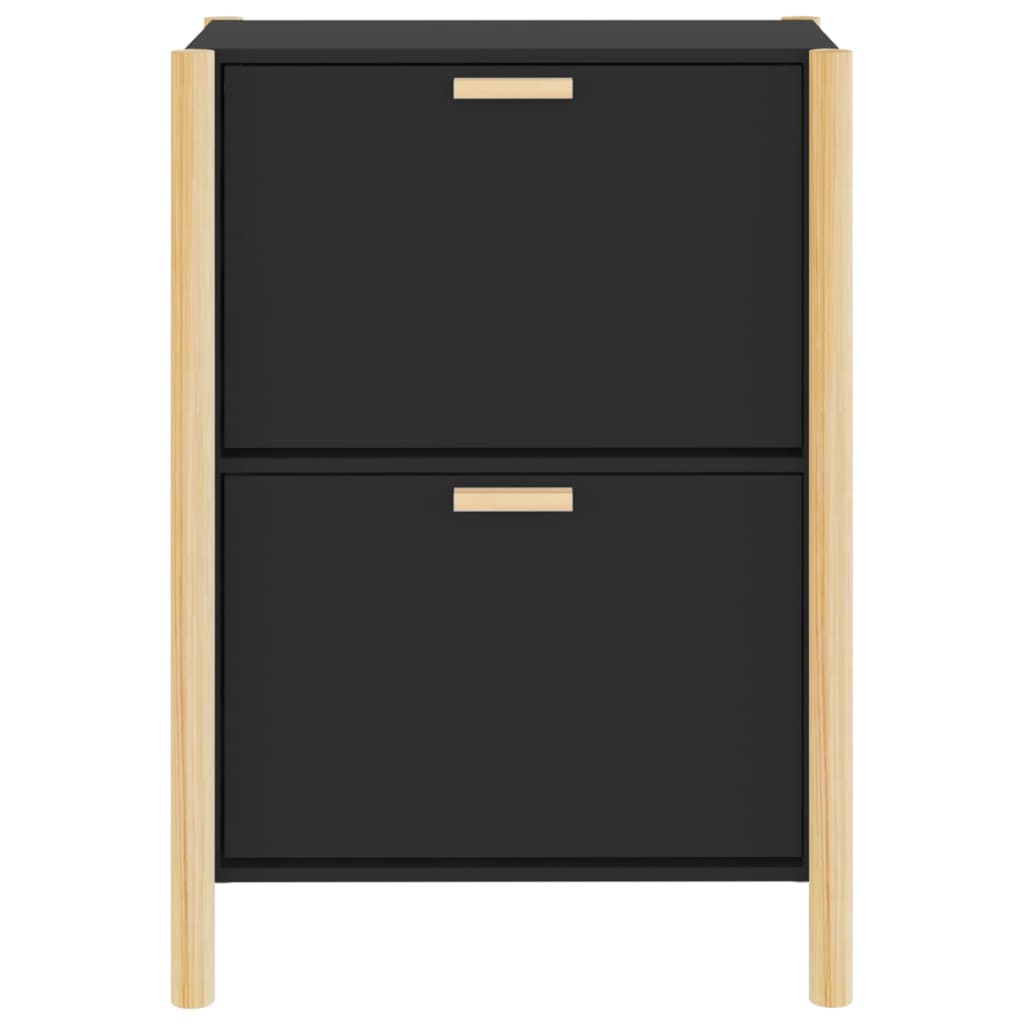8720287103080_g_en_hd_4 vidaXL Shoe Cabinet Black 57.5x33x80 cm Engineered Wood - Image 7
