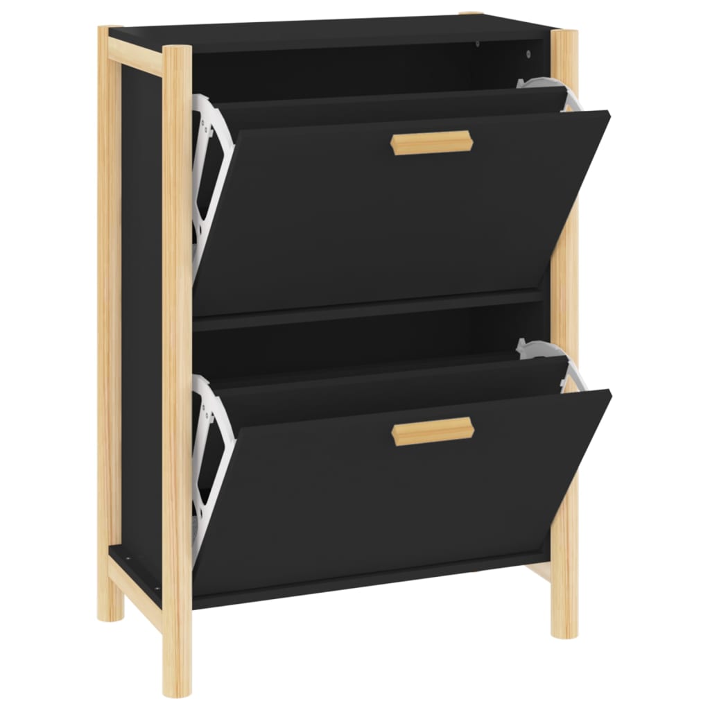8720287103080_g_en_hd_6 vidaXL Shoe Cabinet Black 57.5x33x80 cm Engineered Wood - Image 9