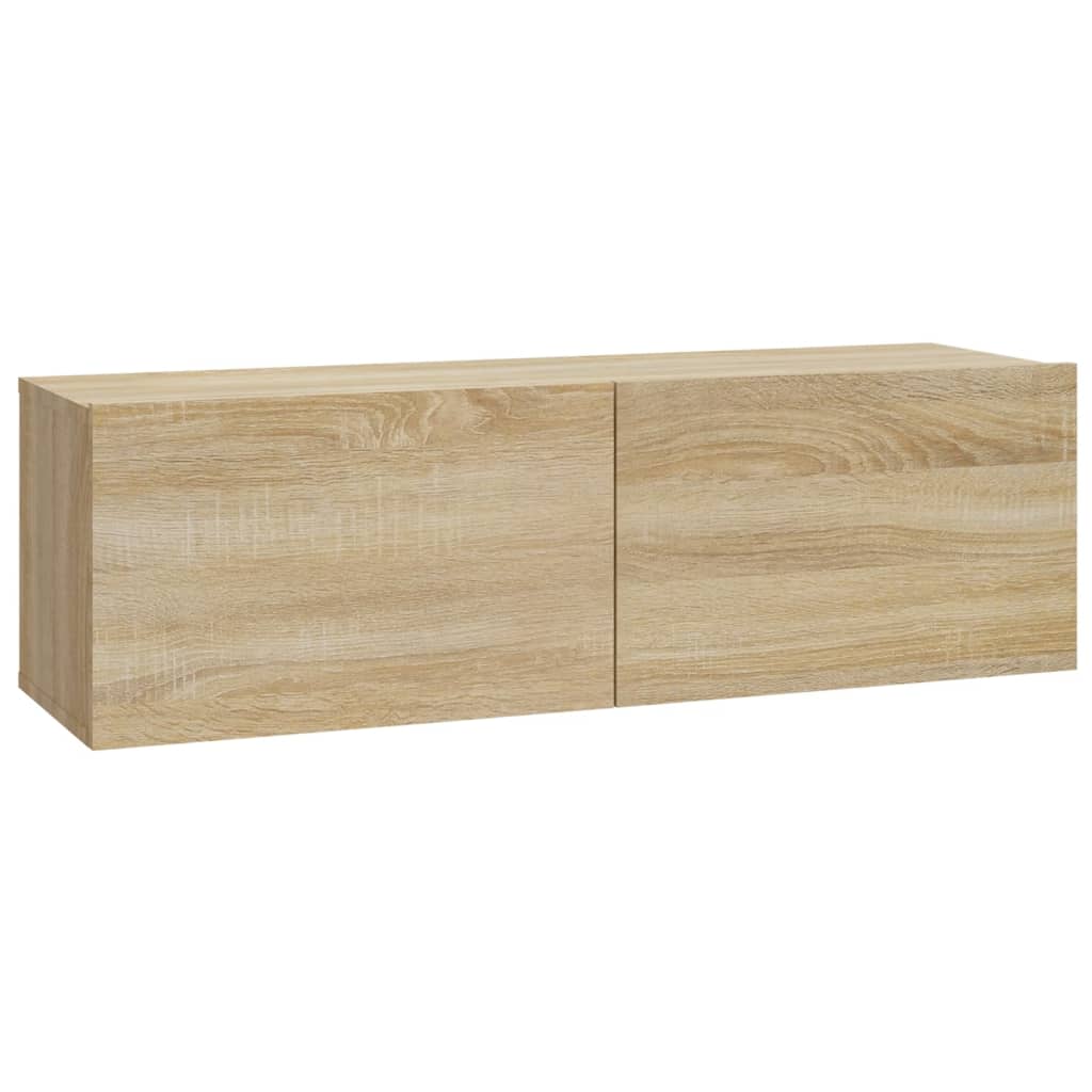 8720287106265_g_en_hd_3 vidaXL 3 Piece TV Cabinet Set Sonoma Oak Engineered Wood - Image 6