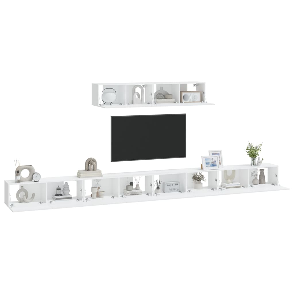8720287107521_g_en_hd_5 vidaXL 4 Piece TV Cabinet Set White Engineered Wood - Image 8