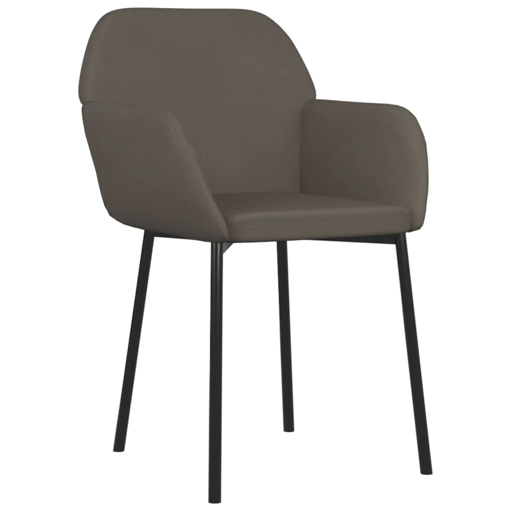 8720287108108_g_en_hd_1 vidaXL Dining Chairs 2 pcs Dark Grey Velvet - Image 3