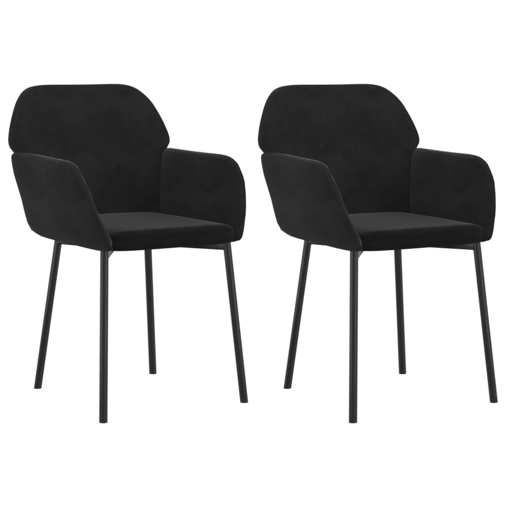 8720287108153_a_en_hd_1 vidaXL Dining Chairs 2 pcs Black Velvet - Image 2