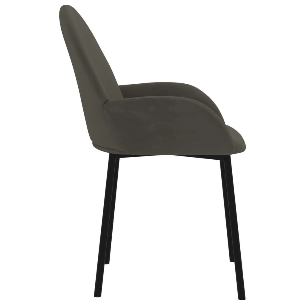 8720287108726_g_en_hd_3 vidaXL Dining Chairs 2 pcs Dark Grey Velvet - Image 5
