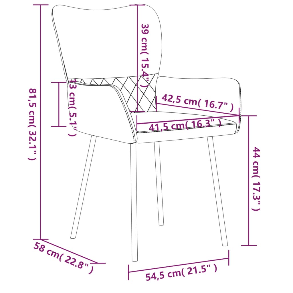 8720287108825_g_en_hd_7 vidaXL Dining Chairs 2 pcs Light Grey Fabric and Faux Leather - Image 9