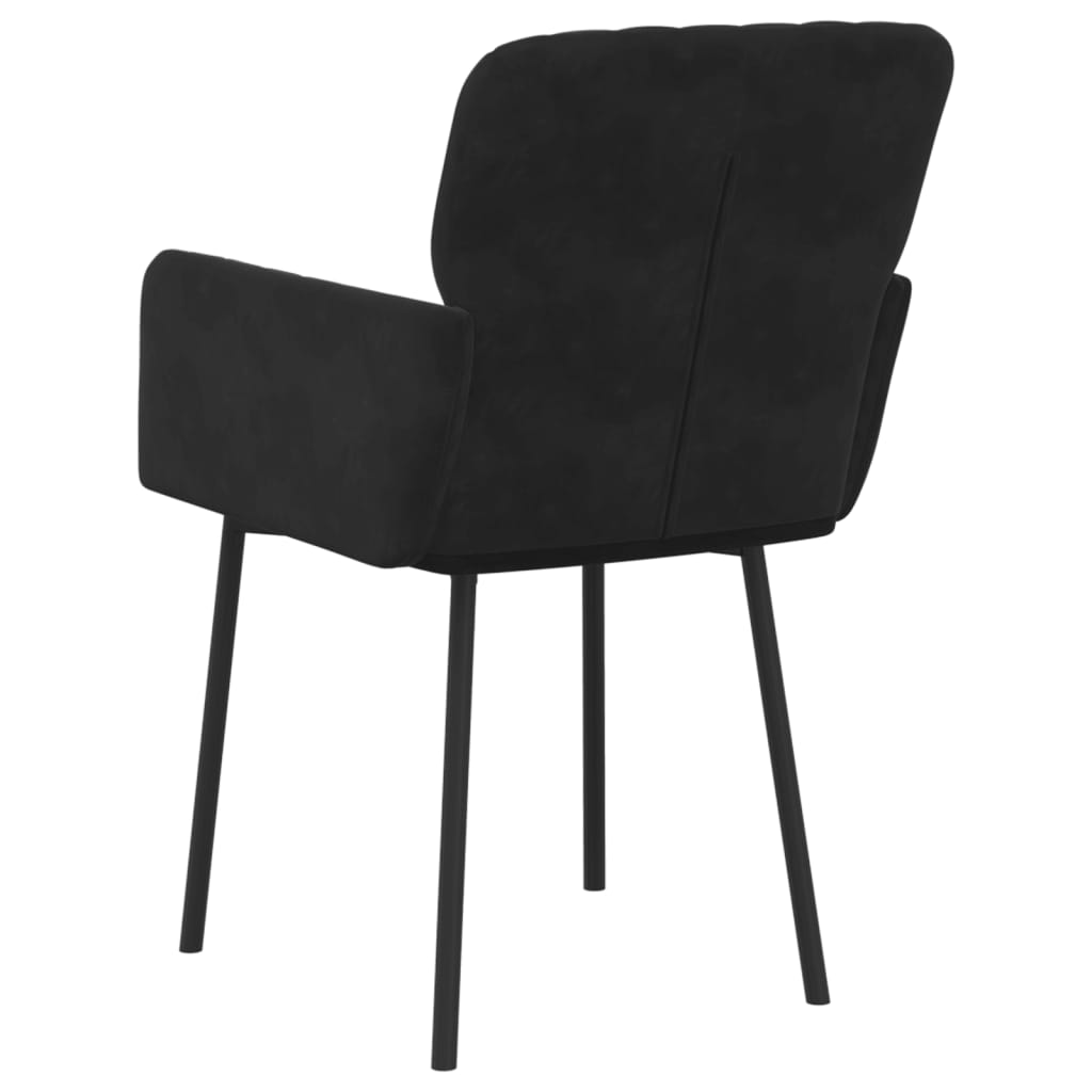 8720287108931_g_en_hd_4 vidaXL Dining Chairs 2 pcs Black Velvet - Image 6